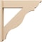 Ekena Millwork 7 1/2-in W x 32-in D x 32-in H Funston Trad Rough Cedar Woodgrain TimberThane Outlooker, Primed Tan OUTUR075X32X32FST04RCPR - alternate 2